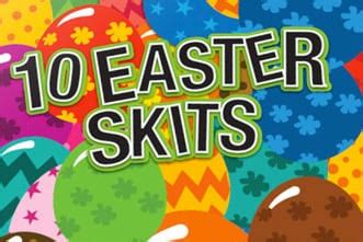 Length 10 - 12 Minutes Cast 20 - 25 Actors LEARN MORE Easter Symbols Written especially to perform to children. . Easy kids easter skits